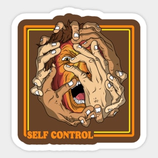 Self Control Sticker